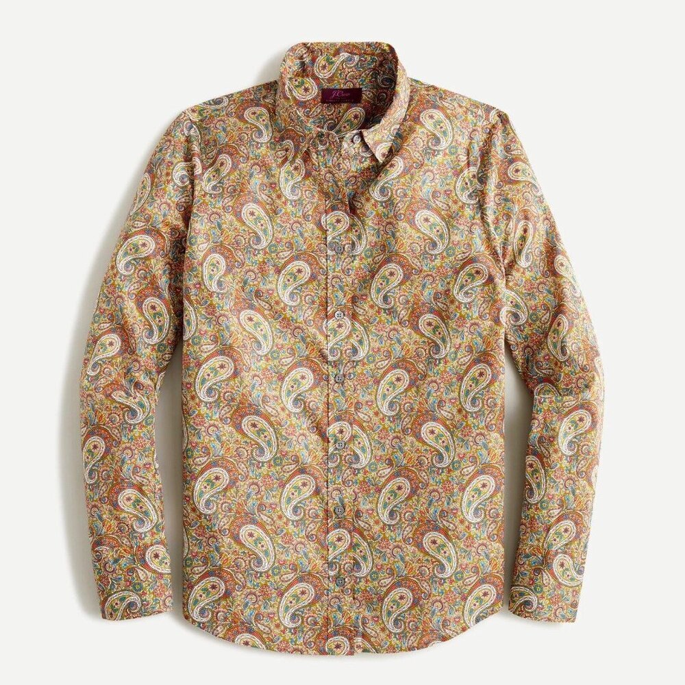 J. Crew Paisley Print Blouse - Multicolor